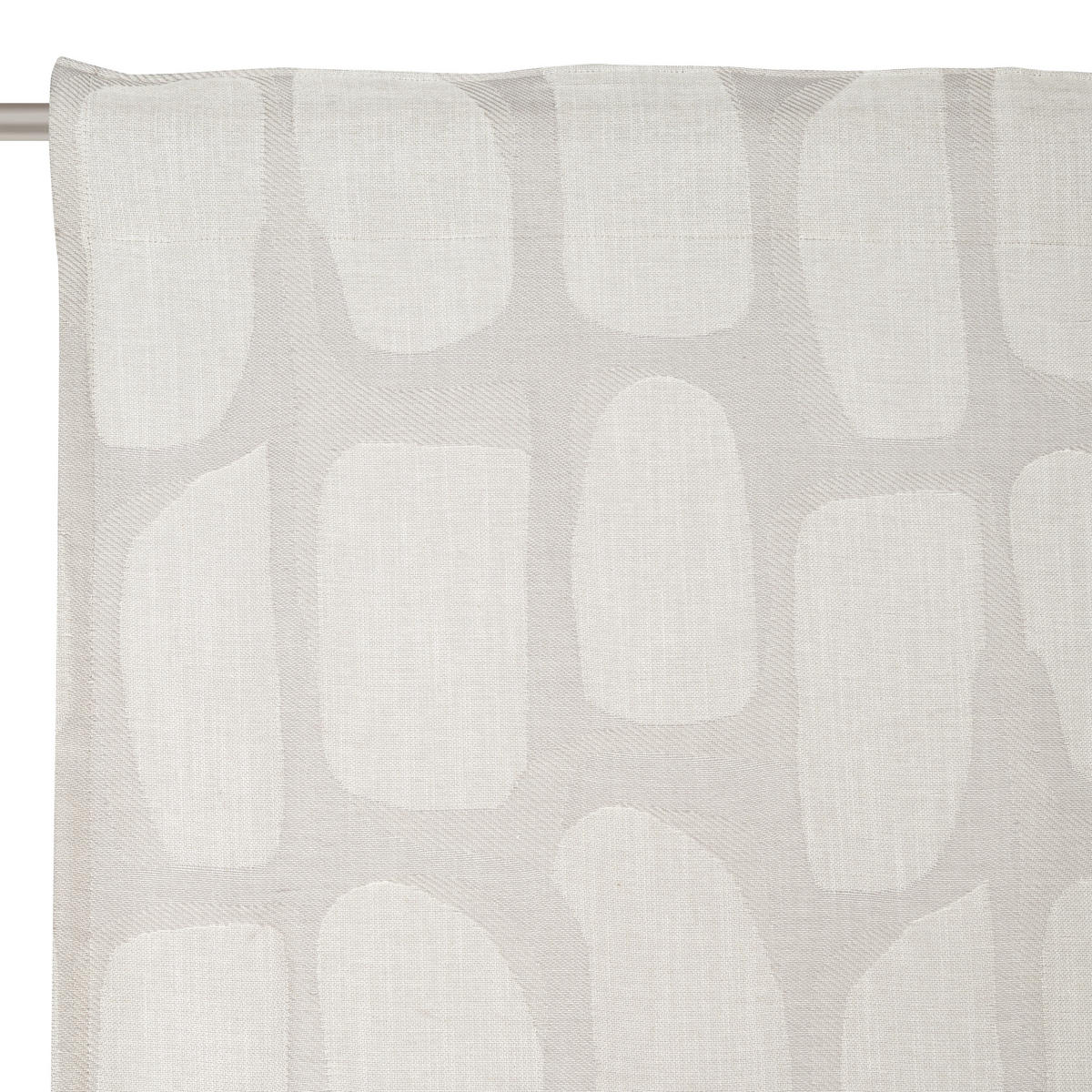 HOTOVÝ ZÁVĚS, poloprůhledné, 140/245 cm - béžová, Trend, textil (140/245cm) - Esposa