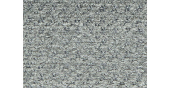 ECKSOFA Grau Chenille - Schwarz/Grau, KONVENTIONELL, Textil/Metall (178/264cm) - Hom`in