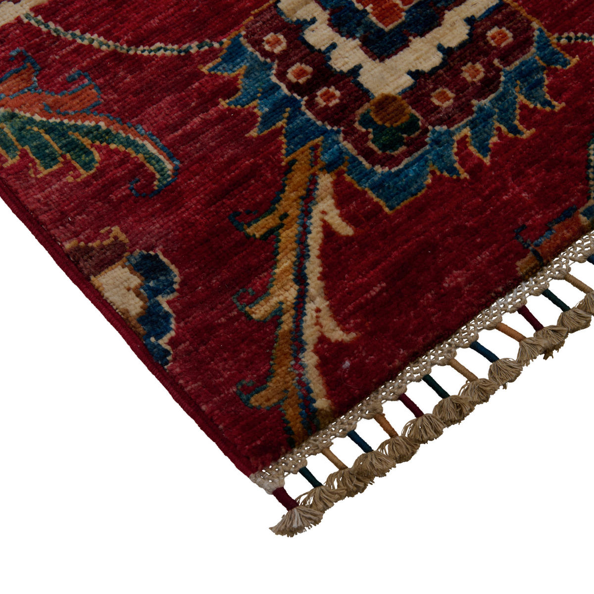 ORIENTTEPPICH 70/140 cm Ersari Patchwork Multicolor  - Multicolor, LIFESTYLE, Textil (70/140cm) - Cazaris