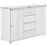 KOMMODE - Alufarben/Sonoma Eiche, KONVENTIONELL, Holzwerkstoff/Kunststoff (120/80/40cm) - Moderano KOMMODE - Alufarben/Sonoma Eiche, KONVENTIONELL, Holzwerkstoff/Kunststoff (120/80/40cm) - Moderano