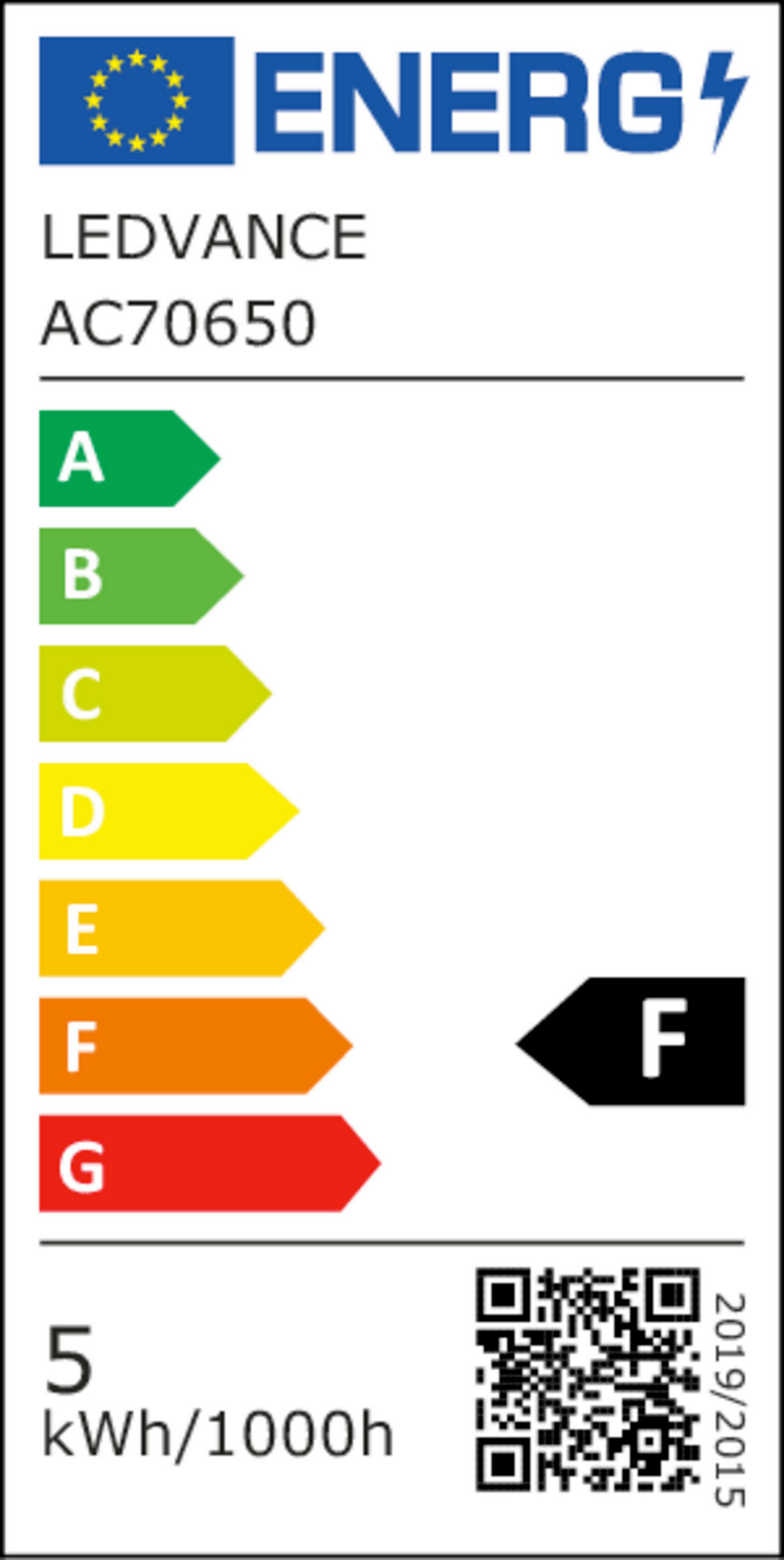 LED-LEUCHTMITTEL   E14 4,9 W 470 lm  - Weiß, Basics, Kunststoff (3,5/10,3cm) - Osram