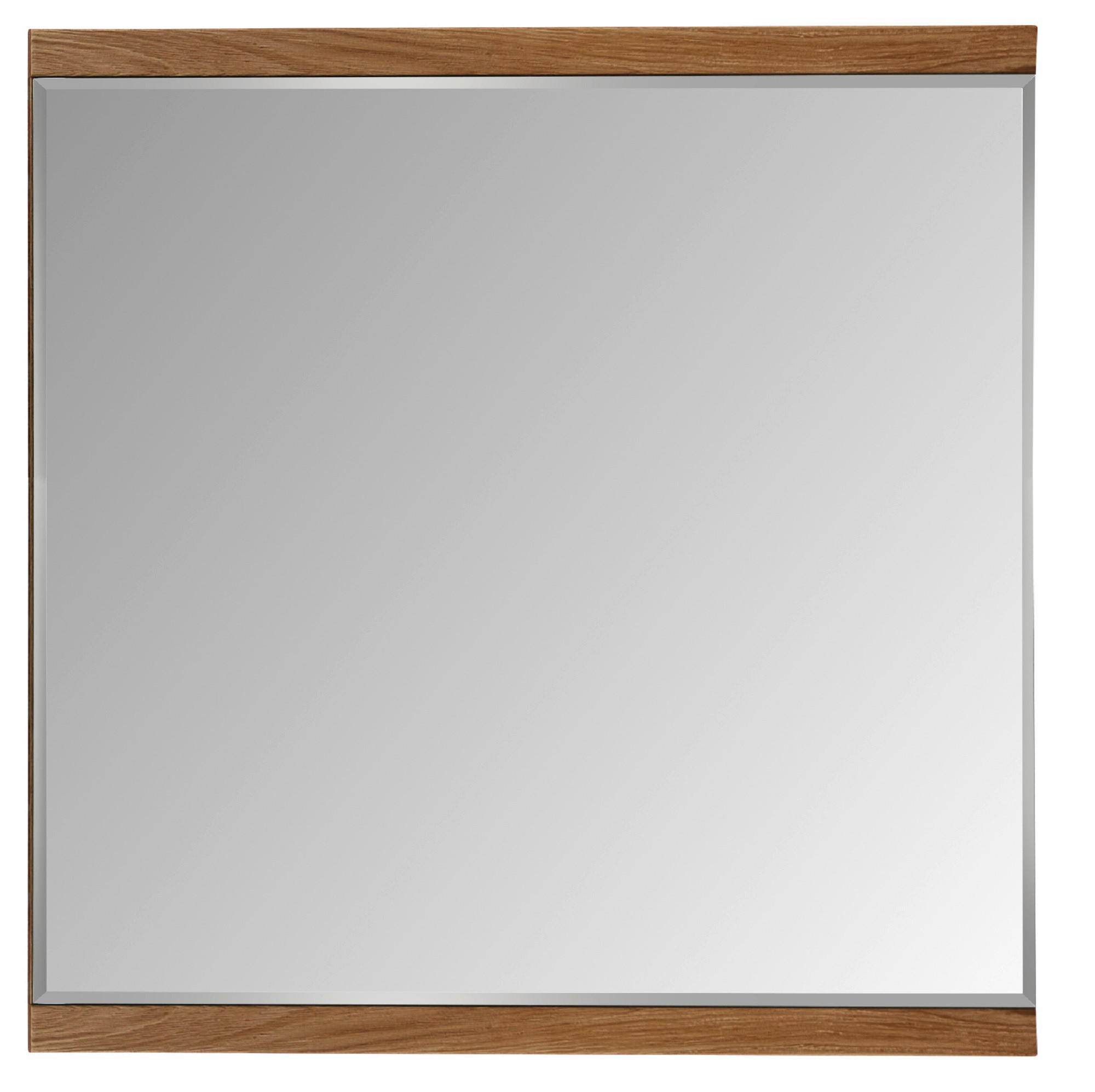 WANDSPIEGEL 85/88/2 cm    in rechteckig  - Eichefarben, Natur, Glas/Holz (85/88/2cm) - Linea Natura