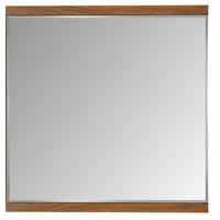 WANDSPIEGEL 85/88/2 cm  - Eichefarben, Natur, Glas/Holz (85/88/2cm) - Linea Natura