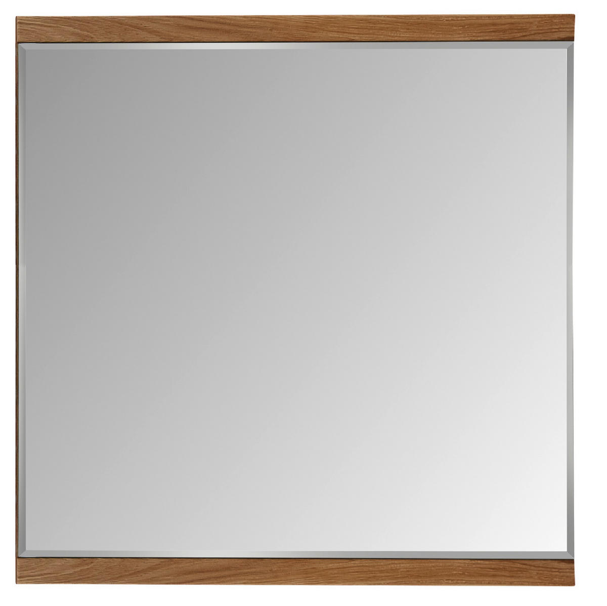 WANDSPIEGEL 85/88/2 cm  - Eichefarben, Natur, Glas/Holz (85/88/2cm) - Linea Natura