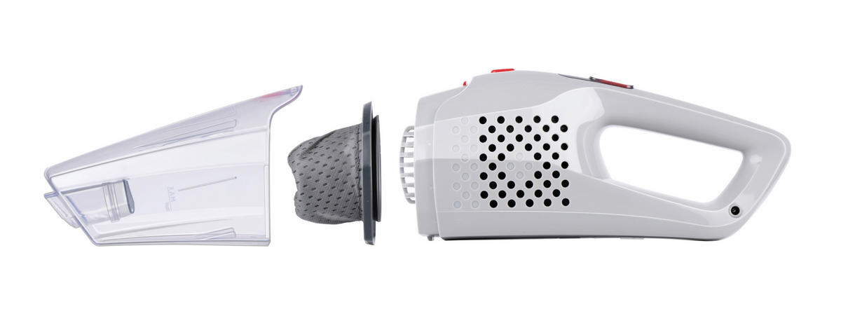 BODENSTAUBSAUGER DD9007  - Hellrot/Hellgrau, Basics, Kunststoff (17.8/28.5/110cm) - Dirt Devil