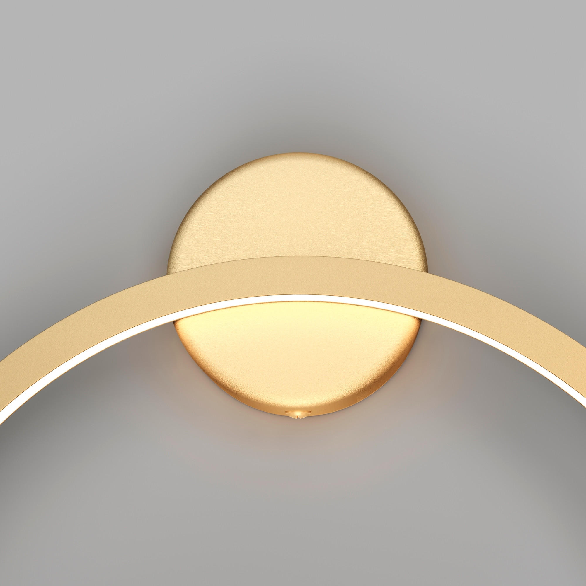 VÄGGLAMPA Modern   - mässingsfärgad, Trend, metall (40/40/5cm) - MAYTONI