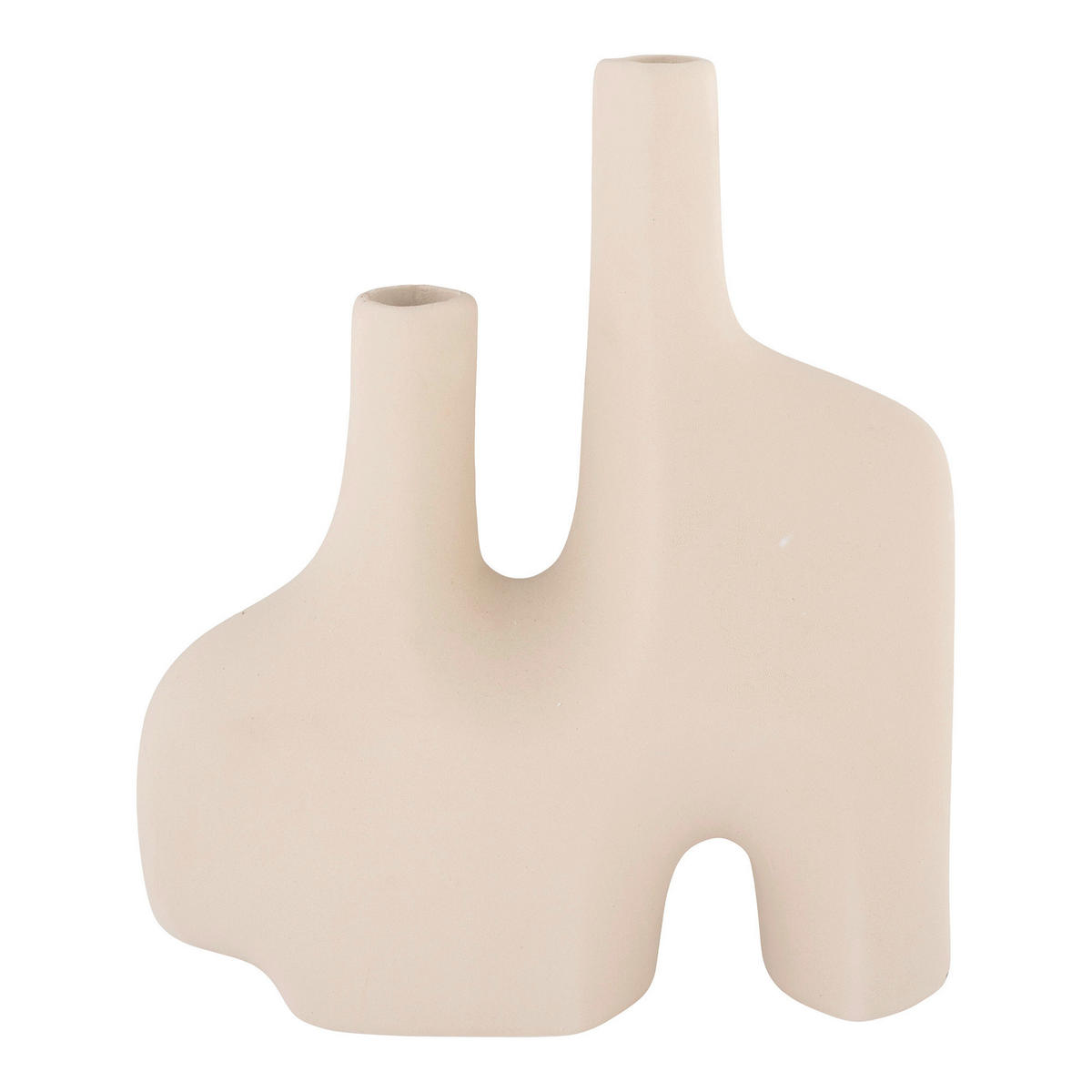 VASE  - Sandfarben, Basics, Keramik (23,5/27/8cm)