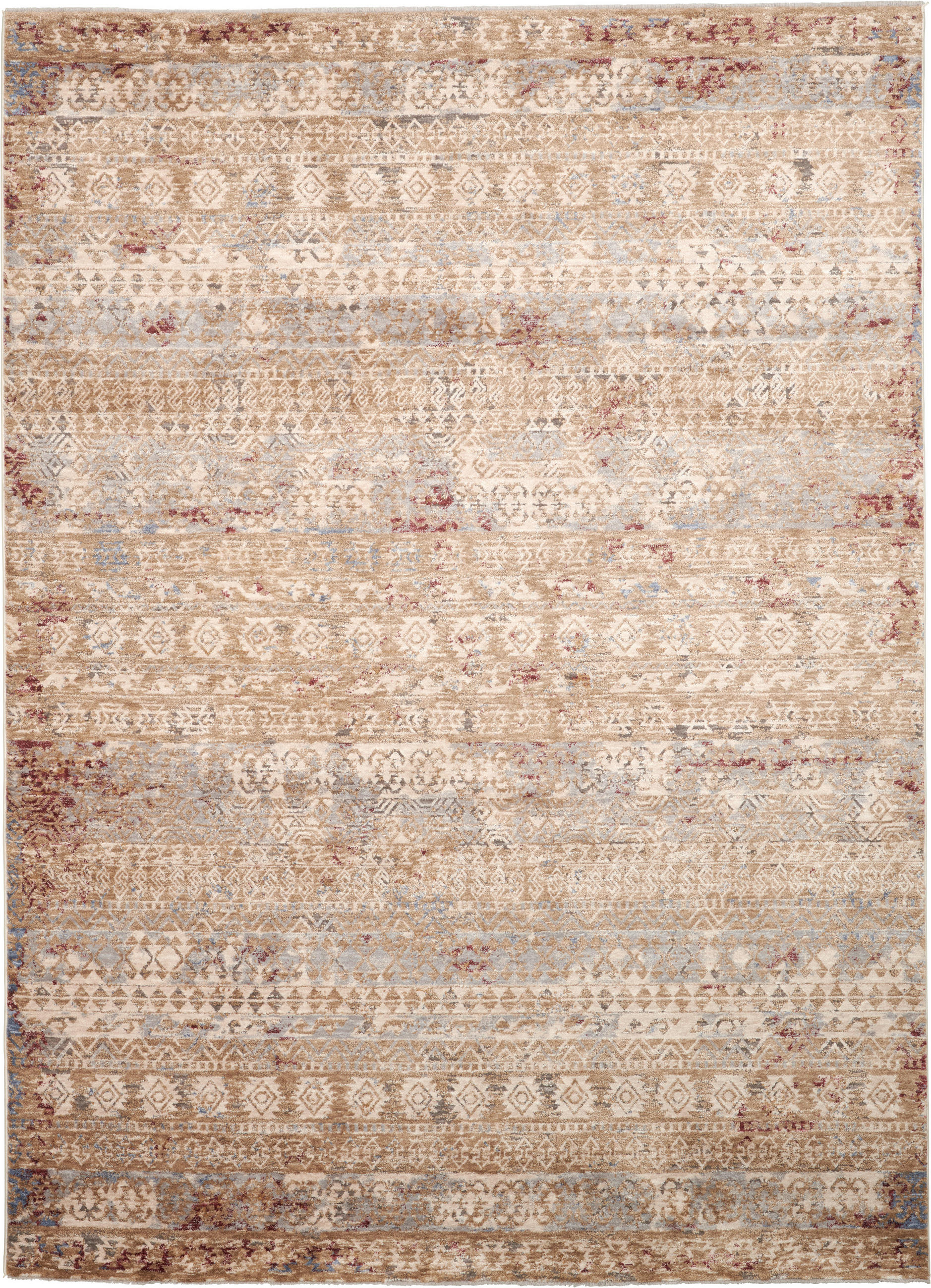 VÄVD MATTA 240/330 cm  - beige/cremefärgad, Lifestyle, textil (240/330cm) - Novel