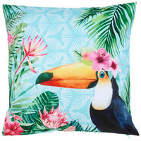 POTAH NA VENKOVNÍ POLŠTÁŘ  48/48 cm - vícebarevná, Design, textil (48/48cm) - Esposa