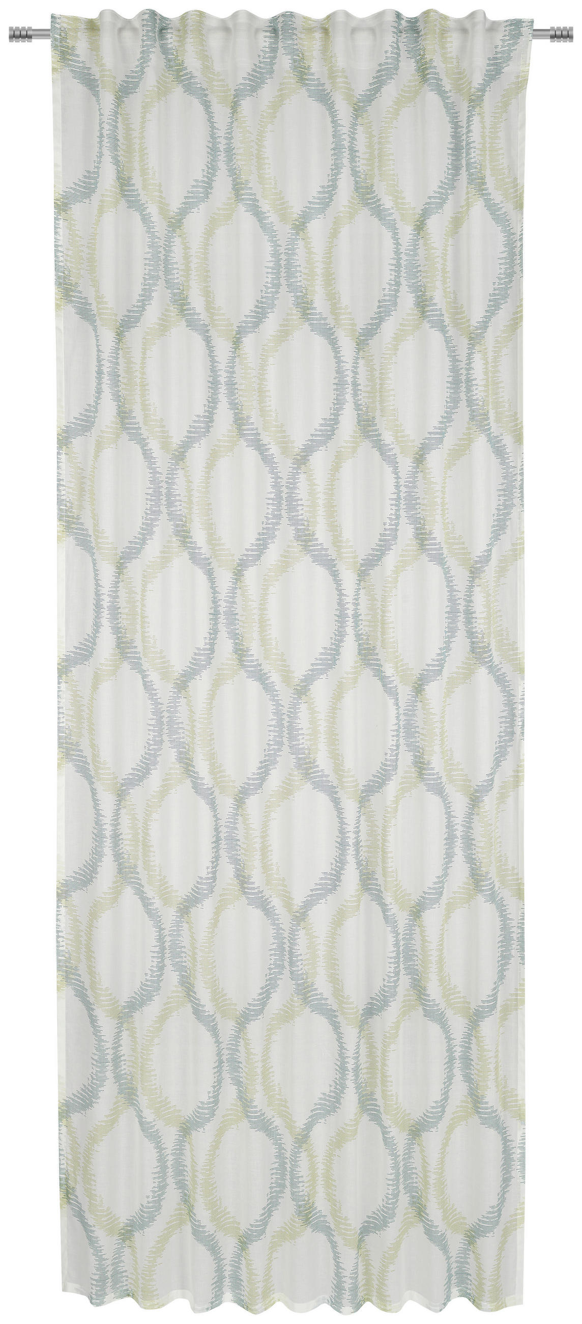 GOTOVA ZAVJESA bijela  140/255 cm  - bijela, Konvencionalno, tekstil (140/255cm) - Bio:Vio