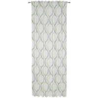 KONČANA ZAVESA  prosojno   140/255 cm  - bela, Konvencionalno, tekstil (140/255cm) - Bio:Vio