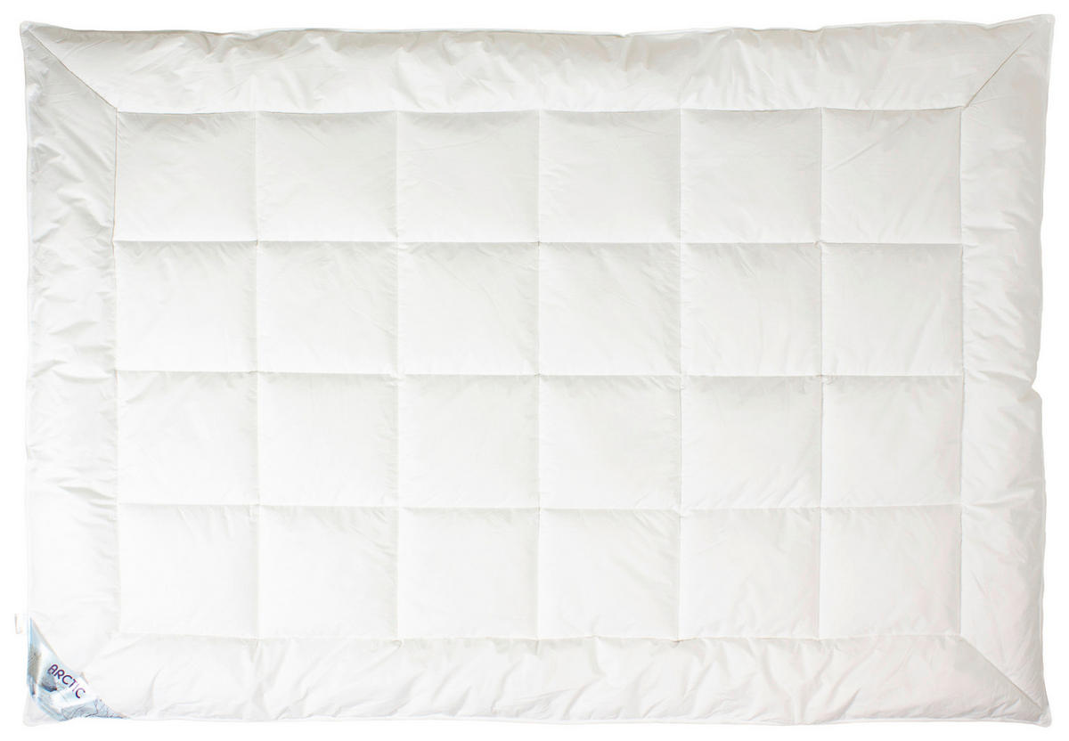 VINTERTÄCKE 150/210 cm  - vit, Basics, textil (150/210cm)