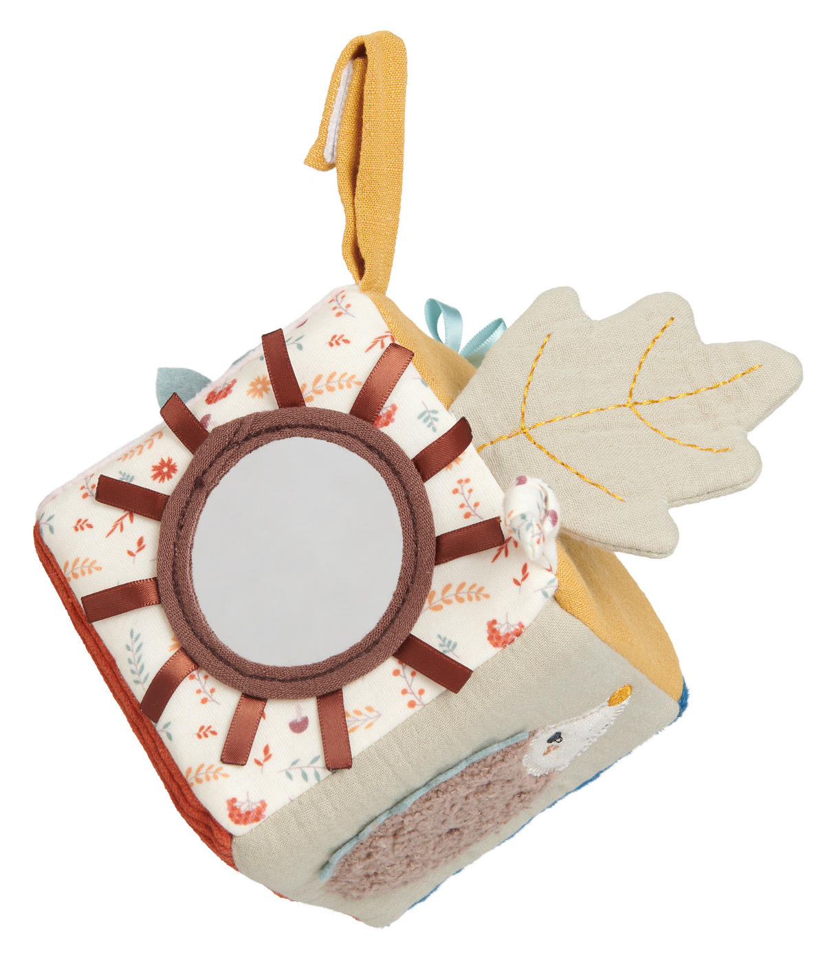 SPIELWÜRFEL  - Pink/Rotbraun, Trend, Kunststoff/Textil (11/11/11cm) - Patinio