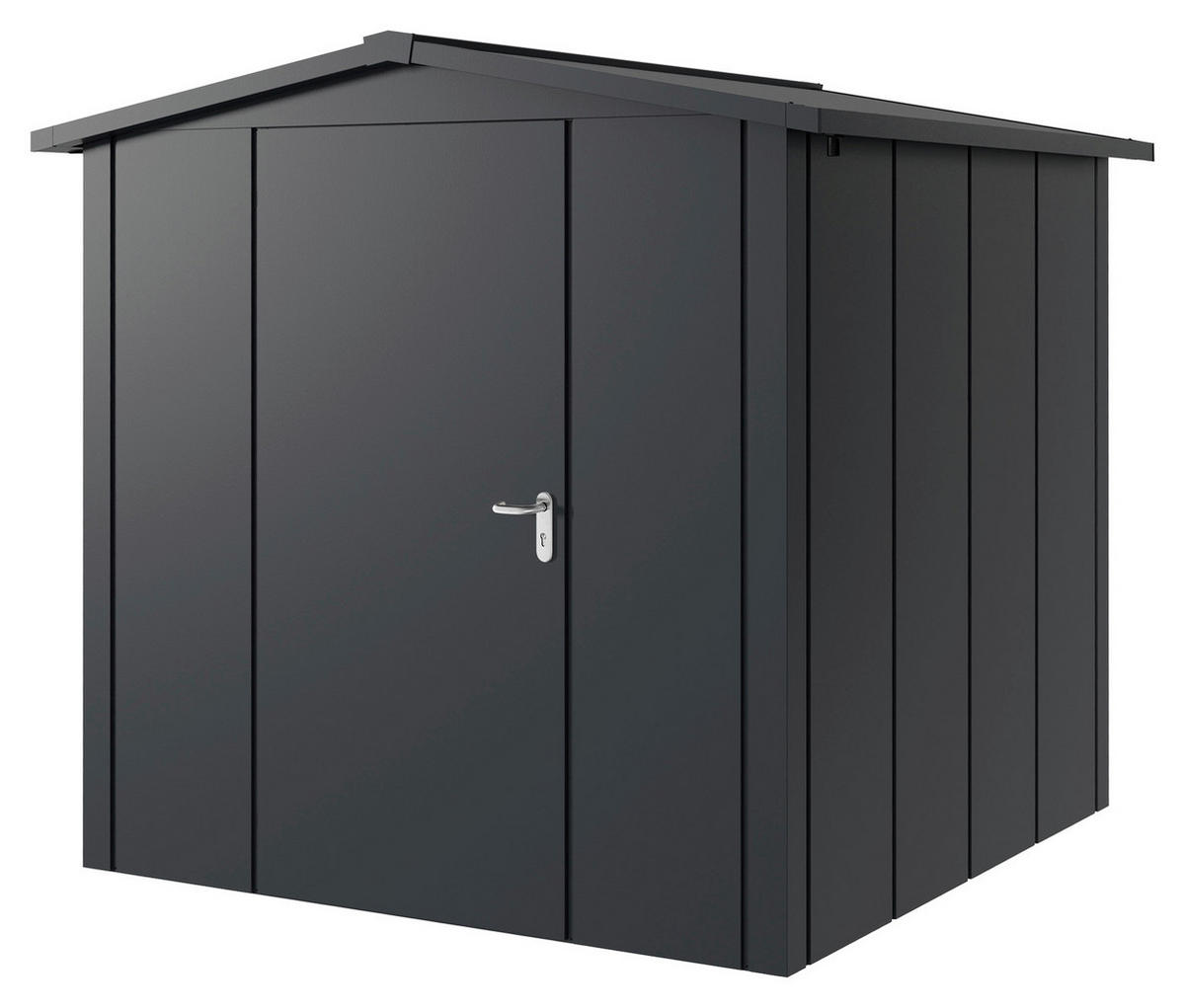 GERÄTEHAUS 237/223/229 cm  - Anthrazit, Basics, Metall (237/223/229cm)