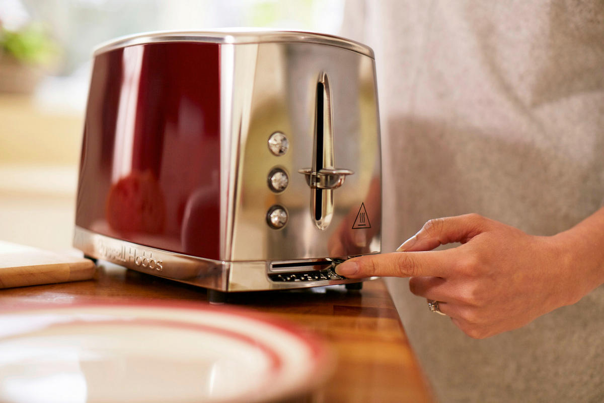 TOASTER Toaster  - Rot, Basics, Kunststoff (17/23/29cm) - Russell Hobbs
