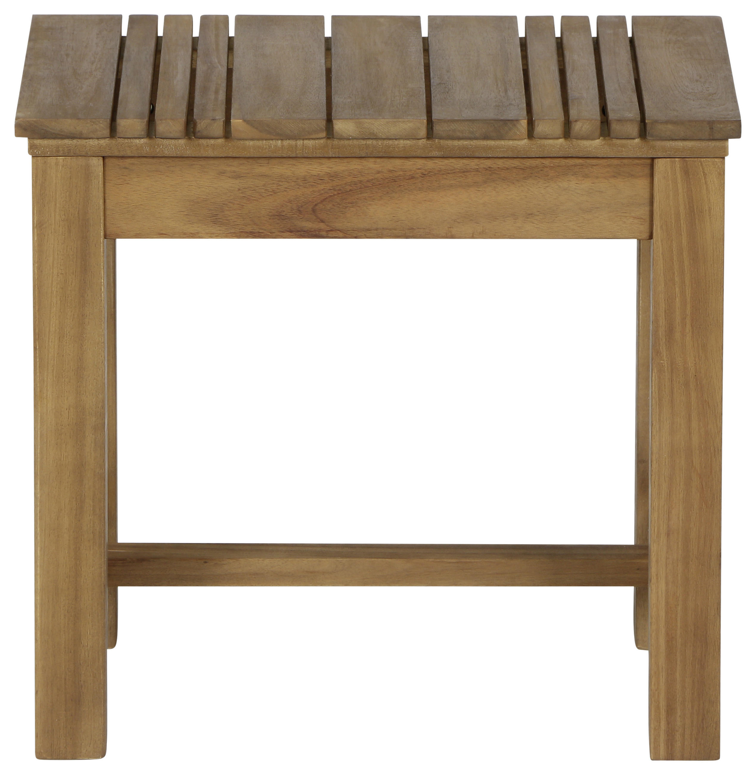 GARTENHOCKER - Akaziefarben, KONVENTIONELL, Holz (33/45/50cm) - Siena Garden