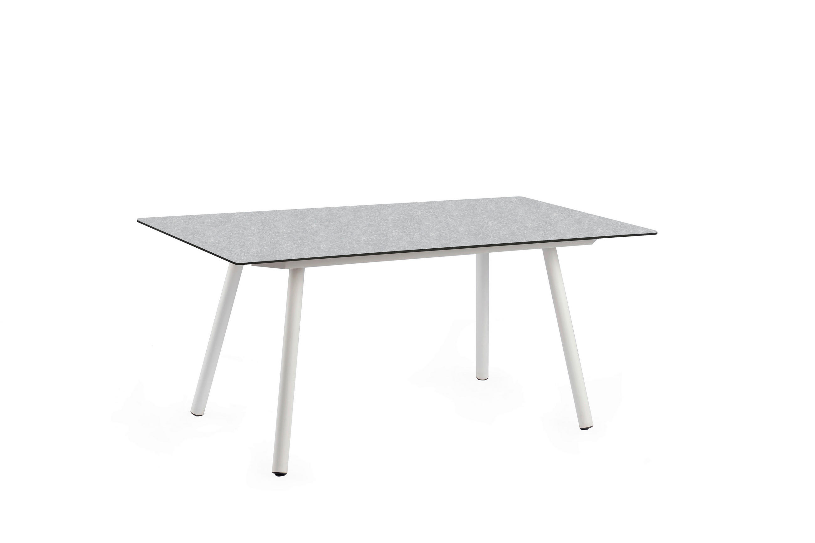 LOUNGETISCH  - Weiß/Grau, MODERN, Kunststoff/Metall (150/76/70cm) - Tierra Outdoor