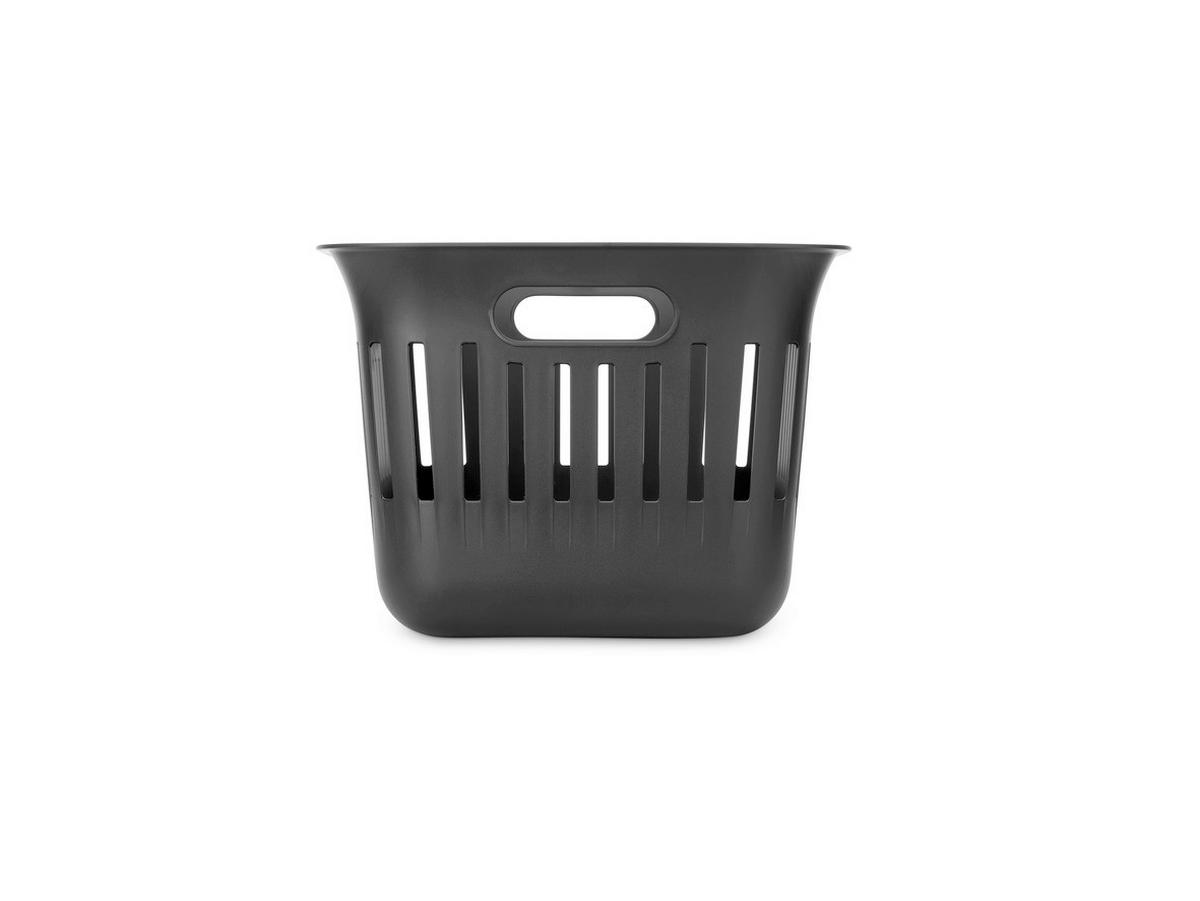 KOŠARA ZA PERILO - črna, Basics, umetna masa (58,7/38,7/27cm) - Brabantia