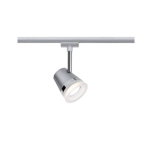 SCHIENENSYSTEM-STRAHLER URail 8,5/18,5 cm   - Chromfarben, Basics, Metall (8,5/18,5cm) - Paulmann