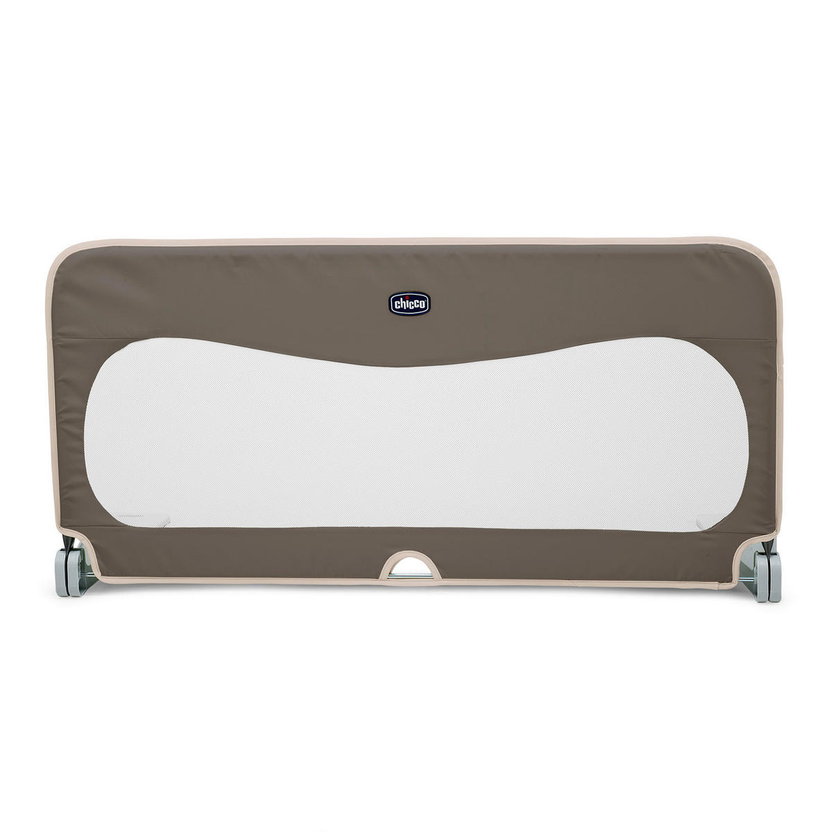 BETTSCHUTZGITTER 135/46 cm  - Braun, Basics, Textil/Metall (135/46cm) - Chicco