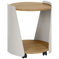 BEISTELLTISCH in Metall, Holzwerkstoff 40/39,5/47 cm  - Kaschmir/Naturfarben, Trend, Holzwerkstoff/Kunststoff (40/39,5/47cm) - Xora