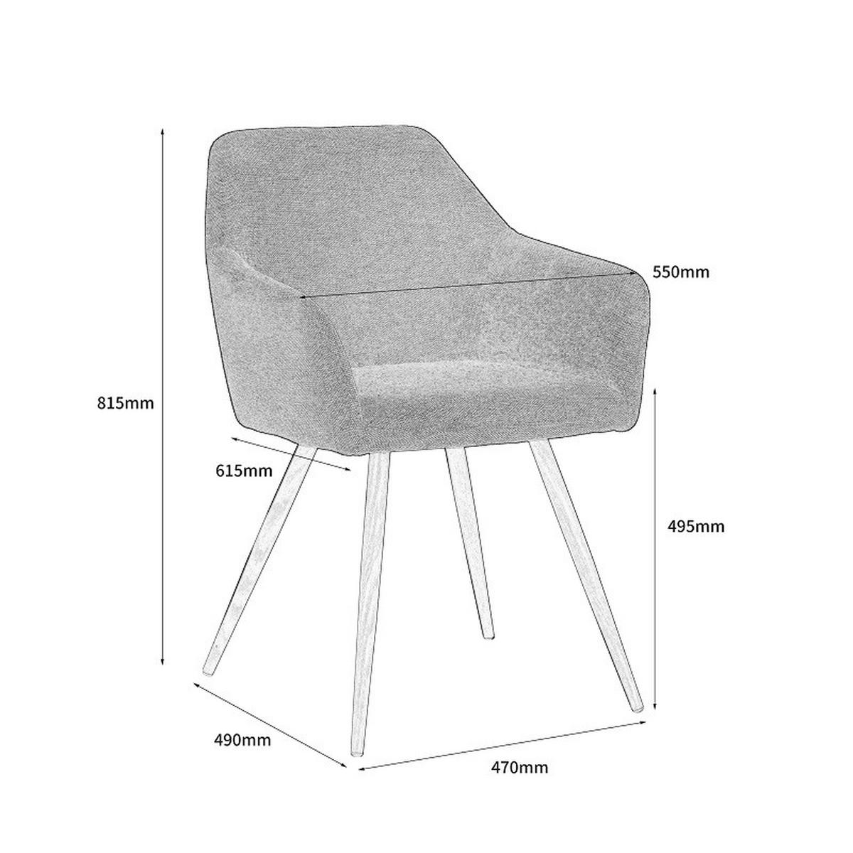 NASLANJAČ, kovina, tekstil bež  - bež/naravne barve, Moderno, kovina/tekstil (56/81,5/63cm) - MID.YOU