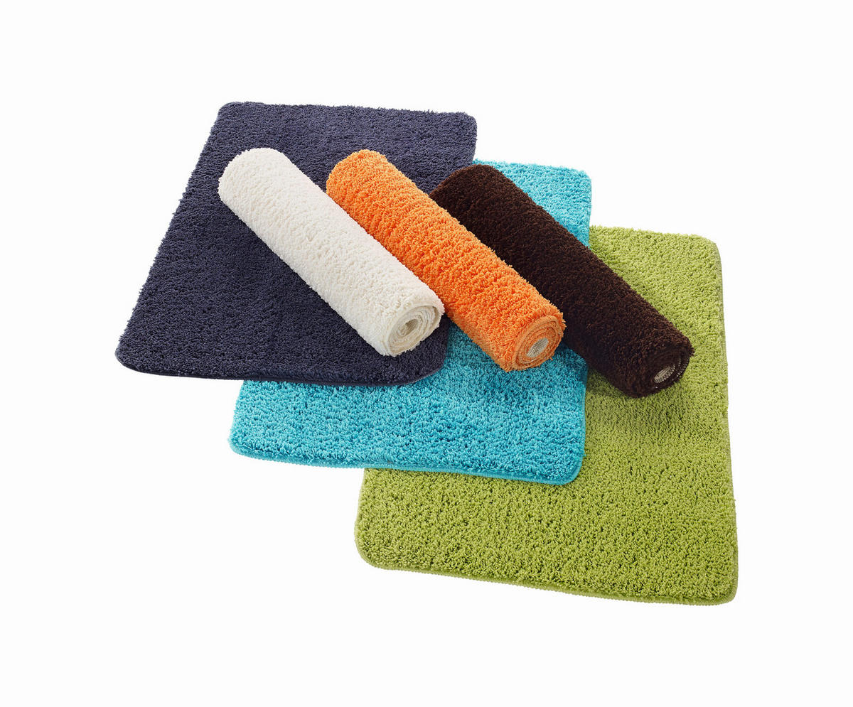 KOUPELNOVÁ PŘEDLOŽKA, 60/90 cm - šedohnědá, Basics, textil/plast (60/90cm) - Esposa