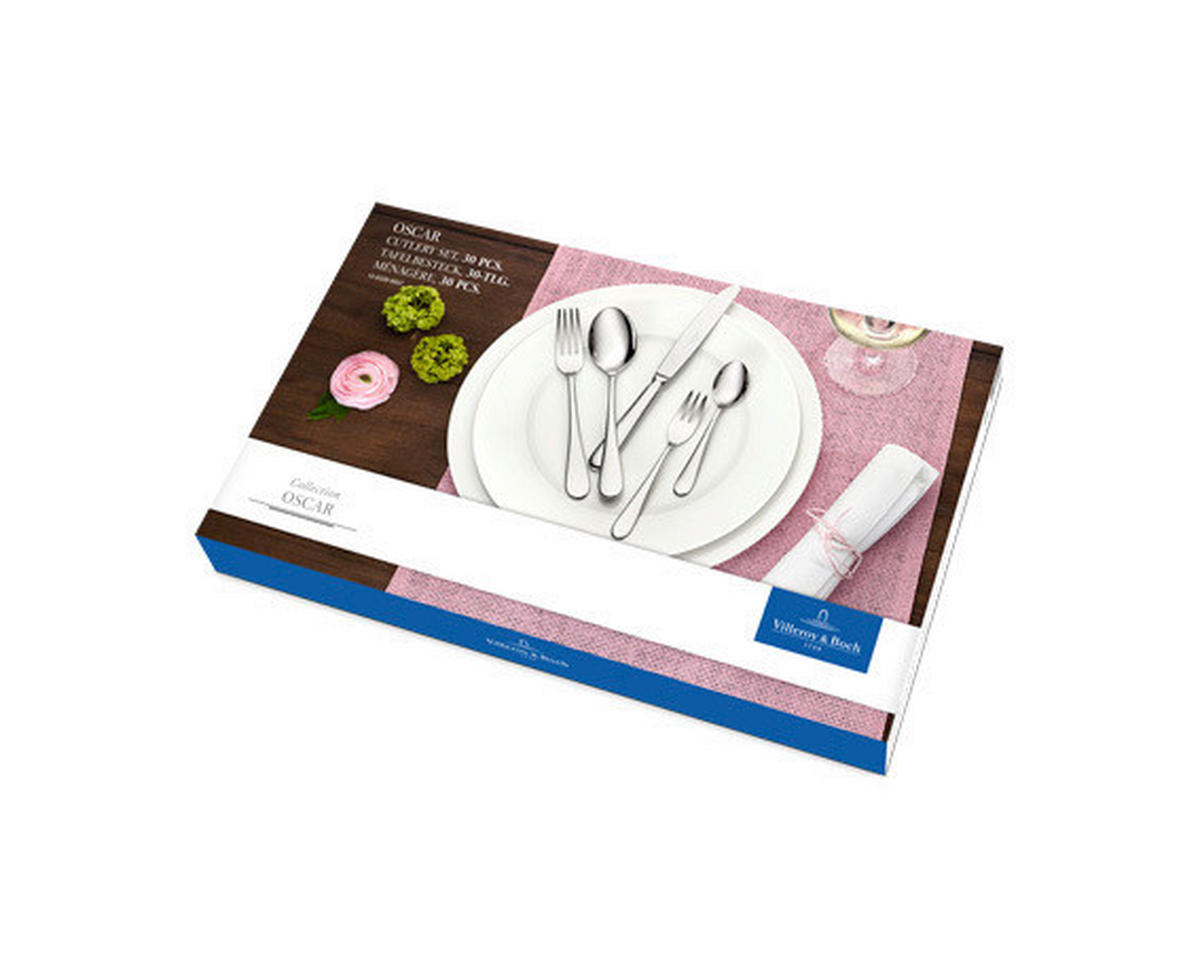 BESTECKSET 30-teilig Edelstahl  - Basics, Metall (44/28/5cm) - Villeroy & Boch