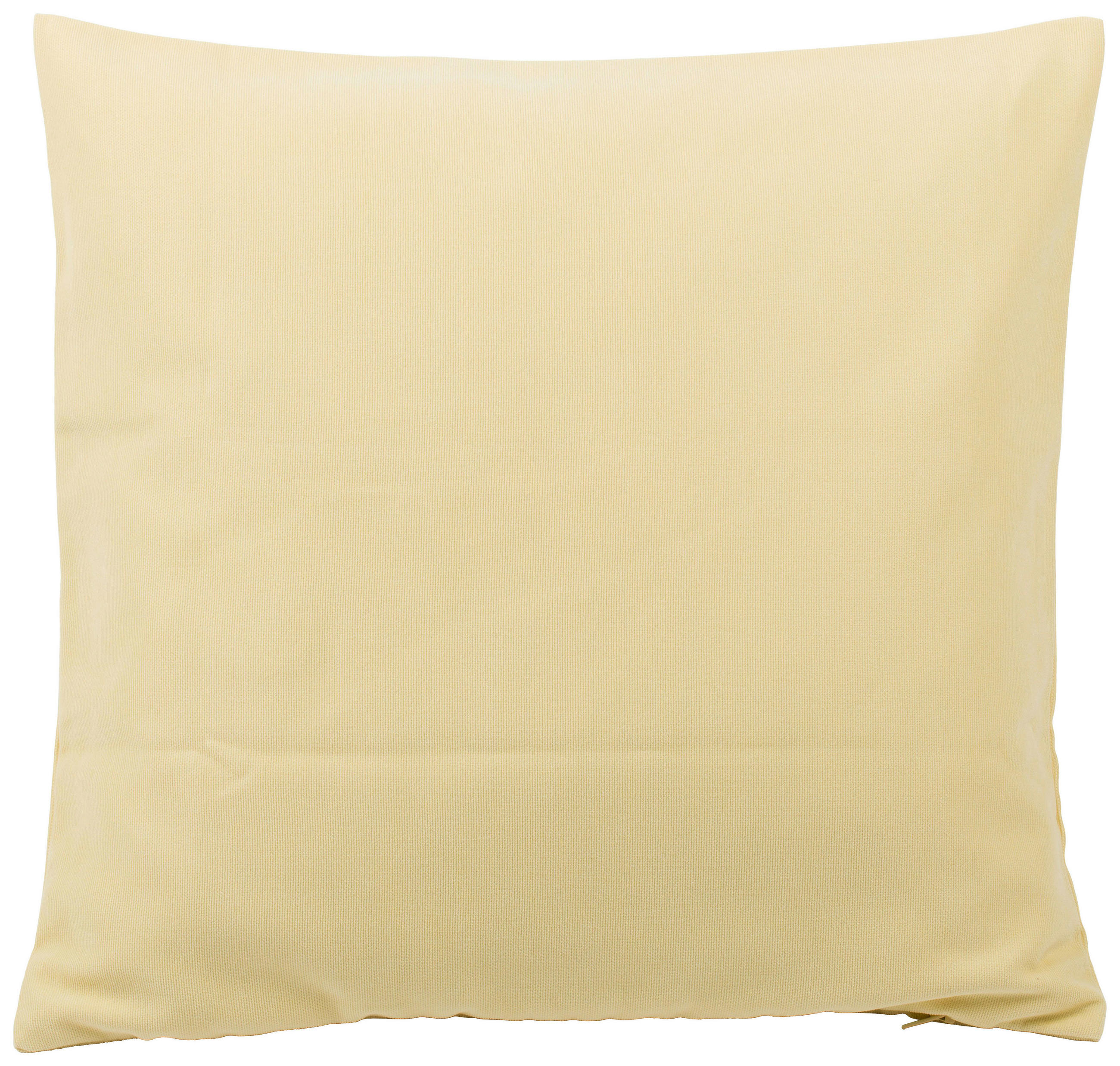 ZIERKISSEN  50/50 cm   - Hellgelb, Basics, Textil (50/50cm) - Novel