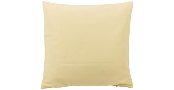ZIERKISSEN  50/50 cm   - Hellgelb, Basics, Textil (50/50cm) - Novel