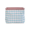 AUFBEWAHRUNGSBOX Vichy Korb Salbeigrün  - Salbeigrün, KONVENTIONELL, Textil (25/20/20cm) - Childhome