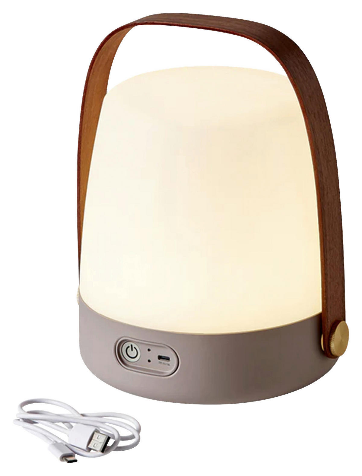 KOODUU TISCHLEUCHTE LITE-UP 20,3/26,2/20,3 cm   - Braun, Design (20,3/26,2/20,3cm)