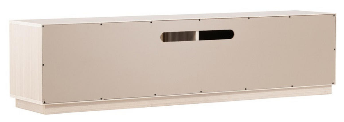TV-BÄNK 180/45/40 cm  - vit/ekfärgad, Design, trämaterial (180/45/40cm) - Best Price