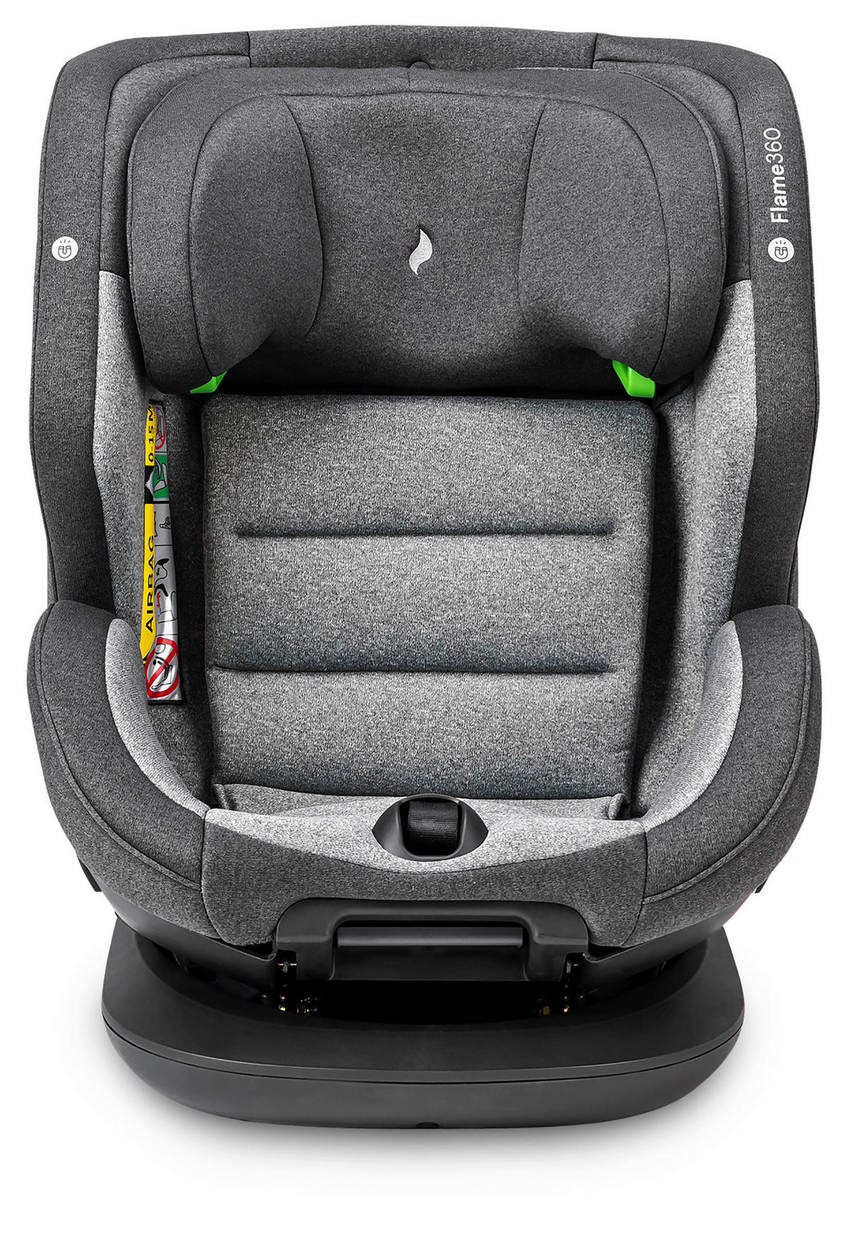 REBOARDER-KINDERSITZ FLAME360 ISOFIX  - Dunkelgrau/Hellgrau, Basics, Kunststoff/Textil (44/58/48cm) - Osann