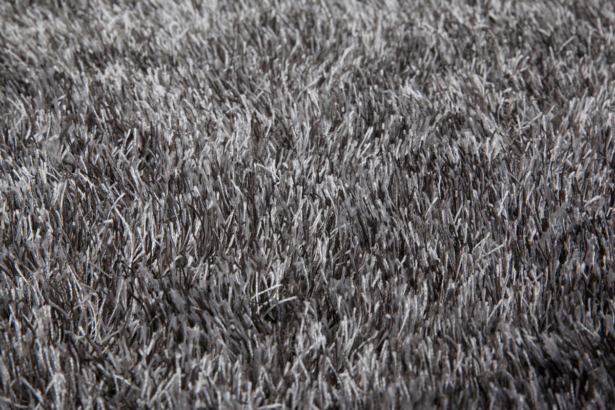 HOCHFLORTEPPICH 120 cm Diamond 725 Grau / Weiß Grau, Weiß  - Weiß/Grau, KONVENTIONELL, Textil (120cm)
