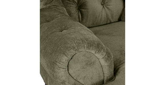 XXL-SESSEL - Schwarz/Olivgrün, Design, Holz/Textil (127/106/149cm) - Landscape