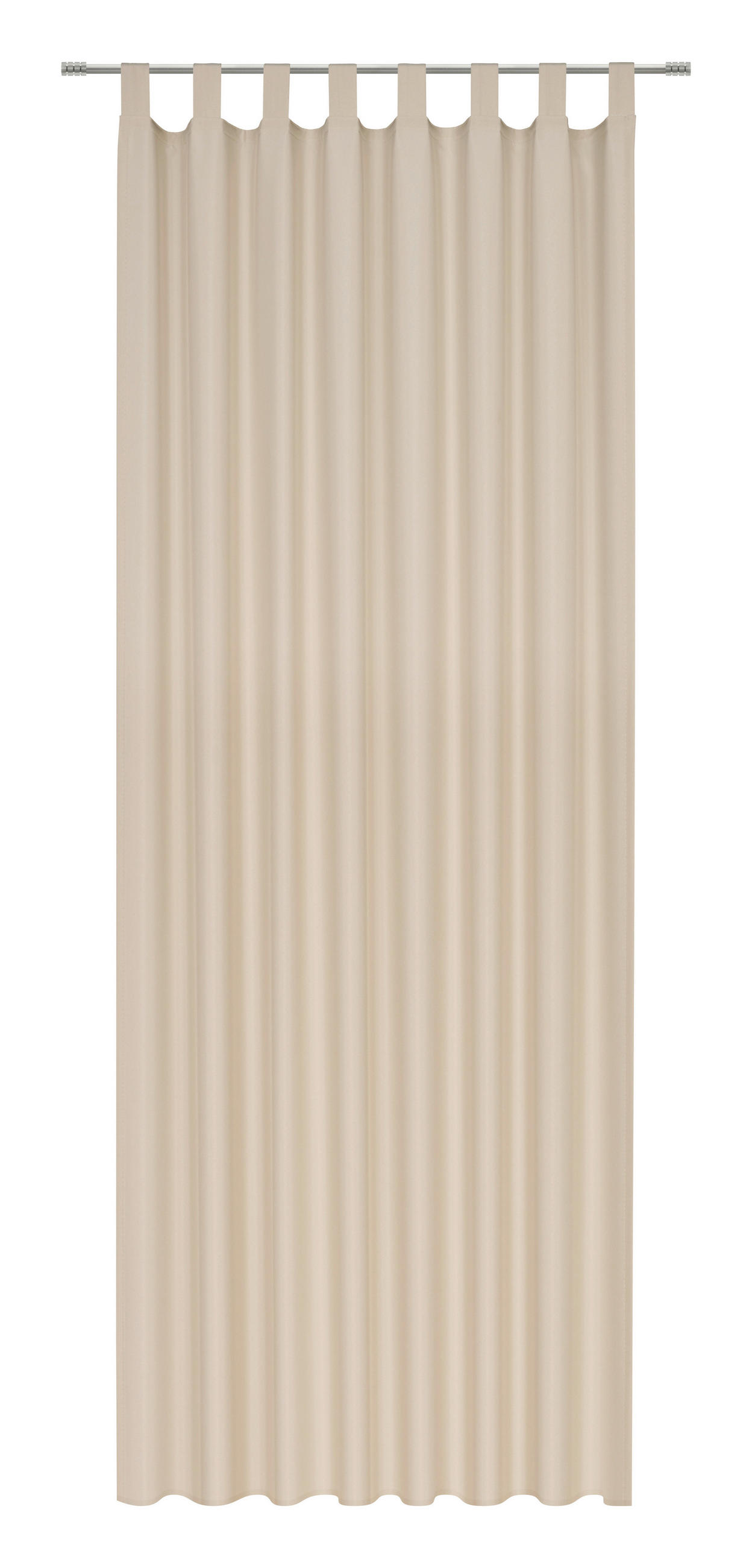 ZUNANJA ZAVESA  neprosojno  140/300 cm   - bež, Basics, tekstil (140/300cm) - Esposa