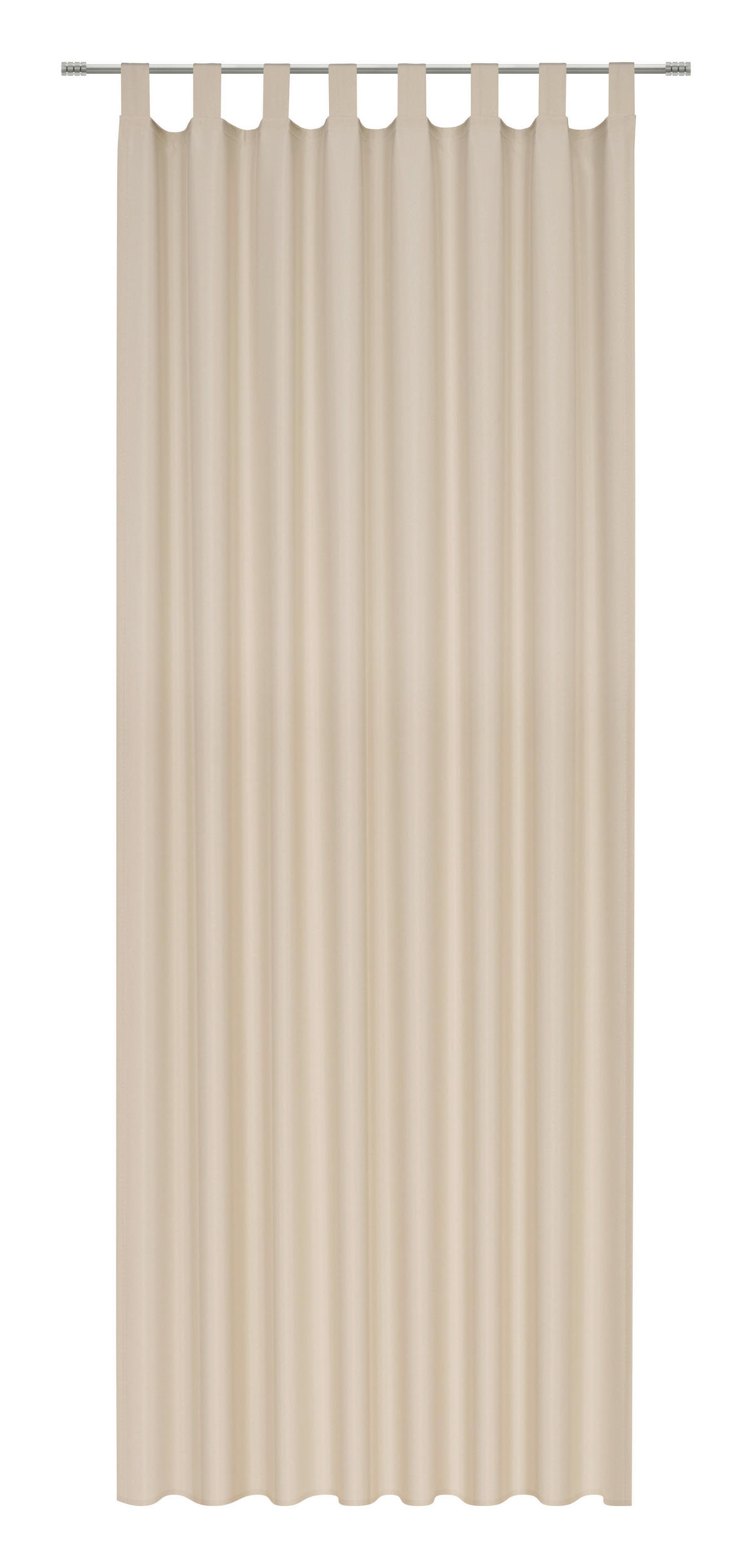 ZUNANJA ZAVESA  neprosojno  140/300 cm   - bež, Basics, tekstil (140/300cm) - Esposa