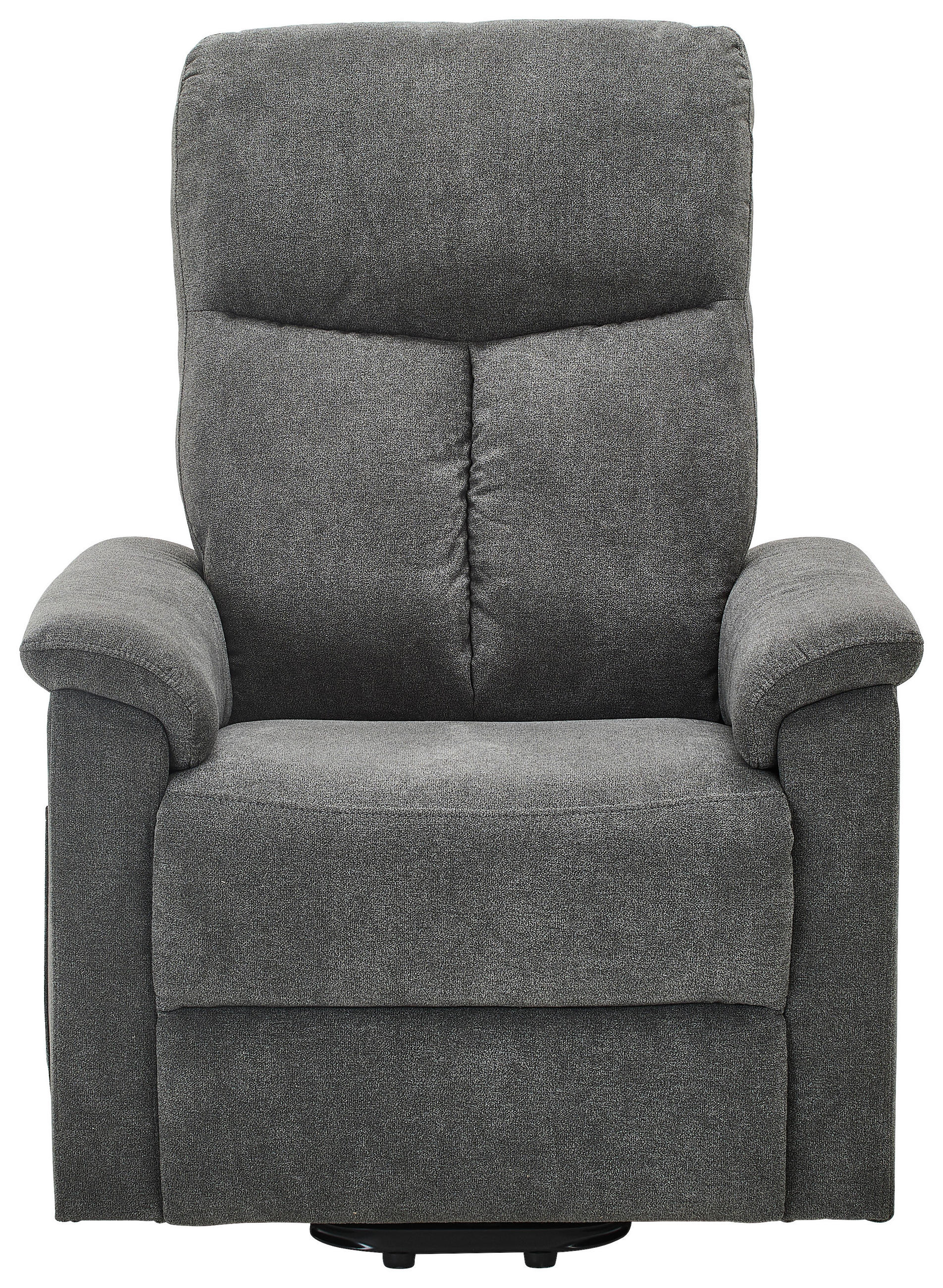RELAXSESSEL Webstoff Relaxfunktion    - Schwarz/Grau, KONVENTIONELL, Kunststoff/Textil (78/110/93cm) - Cantus