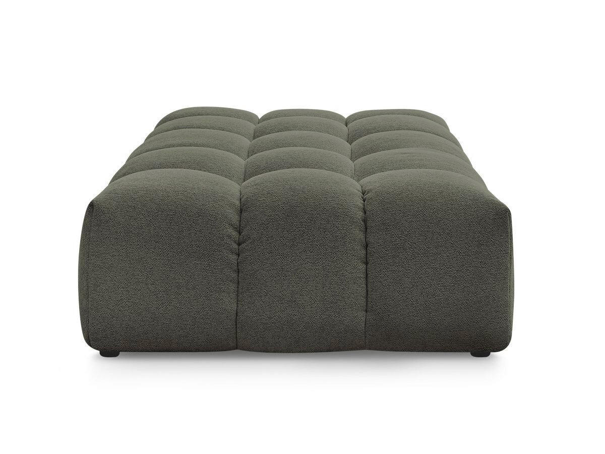 HOCKER EVEREST Flachgewebe Grün  - Schwarz/Grün, MODERN, Kunststoff/Textil (166/100/40cm)