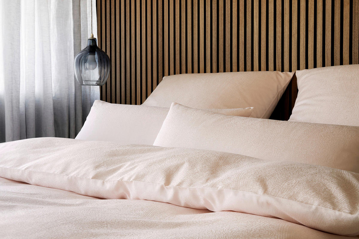 POSTELJINA 140/200 cm   - svijetlo ružičasta, Konvencionalno, tekstil (140/200cm) - Elegante