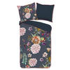 WENDEBETTWÄSCHE Parma Satin 135/200 cm  - Anthrazit/Grau, Design, Textil (135/200cm)