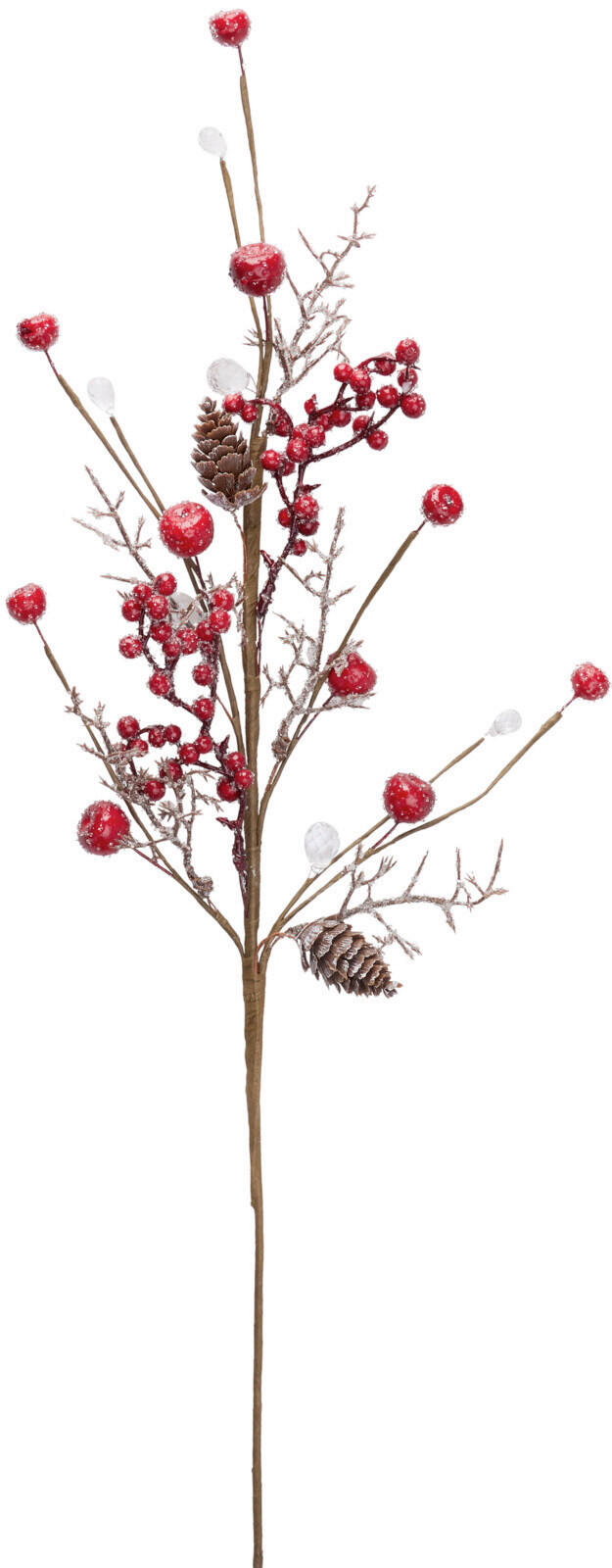 DÍSZÁG - piros, Basics, műanyag (54cm)