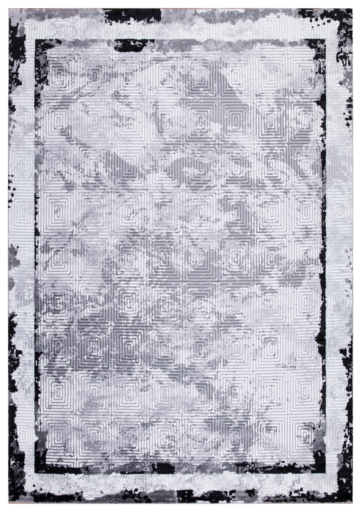 LÄUFER 80/300 cm Eleysa  - Schwarz/Grau, LIFESTYLE, Textil (80/300cm) - Novel