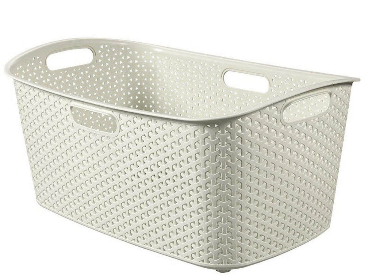KOŠARA ZA RUBLJE      60/39/28 cm      - bijela, Basics, plastika (60/39/28cm) - Curver
