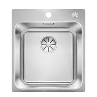 SPÜLE Solis  - Edelstahlfarben, Basics, Metall (44/18,5/50cm) - Blanco