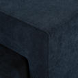 ECKSOFA  in Webstoff Dunkelblau  - Schwarz/Dunkelblau, KONVENTIONELL, Holz/Textil (283/244cm) - Carryhome