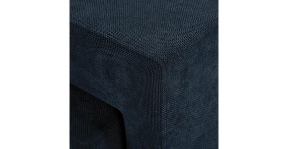 ECKSOFA  in Webstoff Dunkelblau  - Schwarz/Dunkelblau, KONVENTIONELL, Holz/Textil (283/244cm) - Carryhome