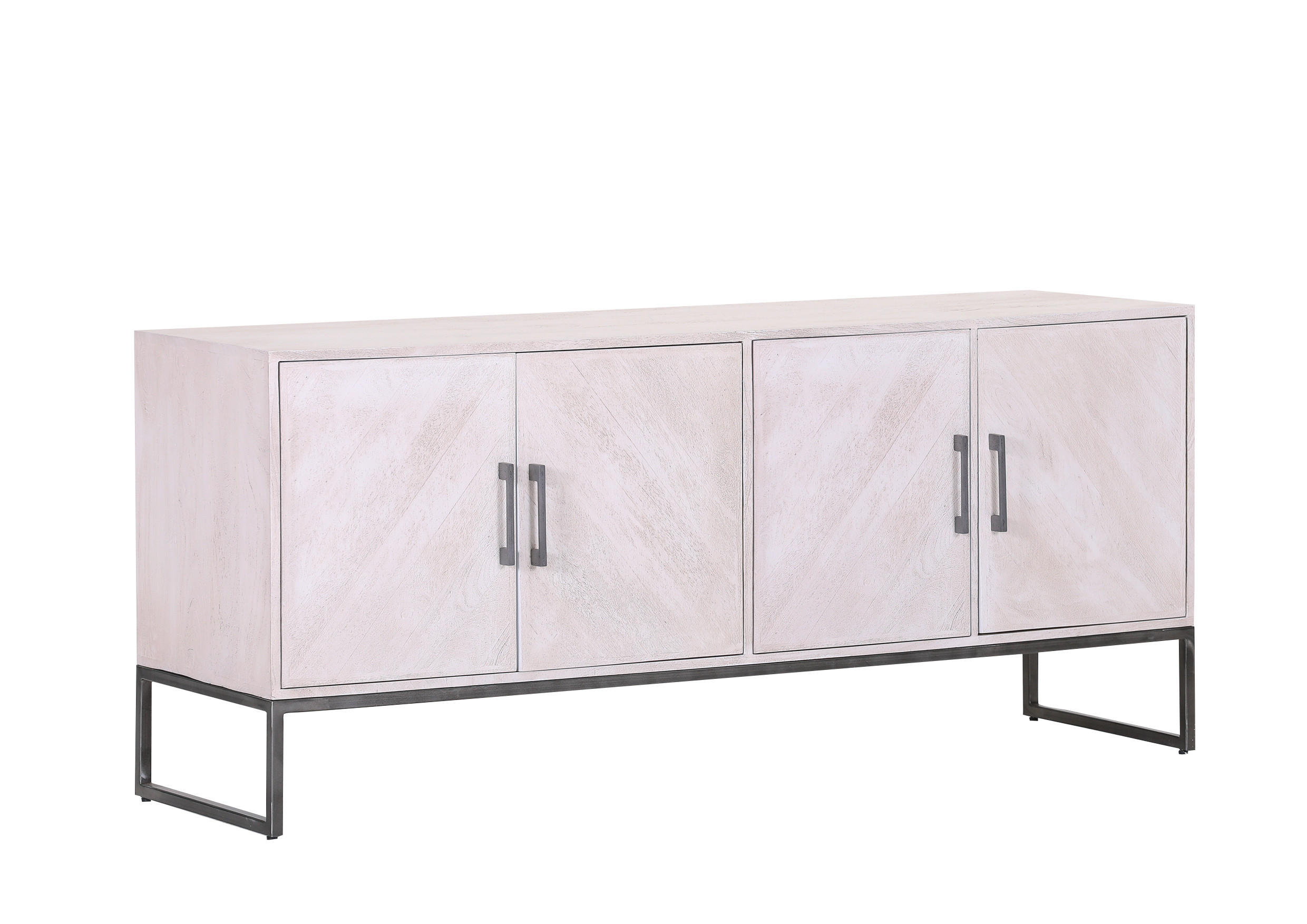 SIDEBOARD  in 160/70/48 cm  - Weiß, Design, Holz/Holzwerkstoff (160/70/48cm) - Landscape