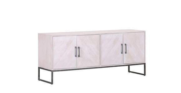 SIDEBOARD  in 160/70/48 cm  - Weiß, Design, Holz/Holzwerkstoff (160/70/48cm) - Landscape